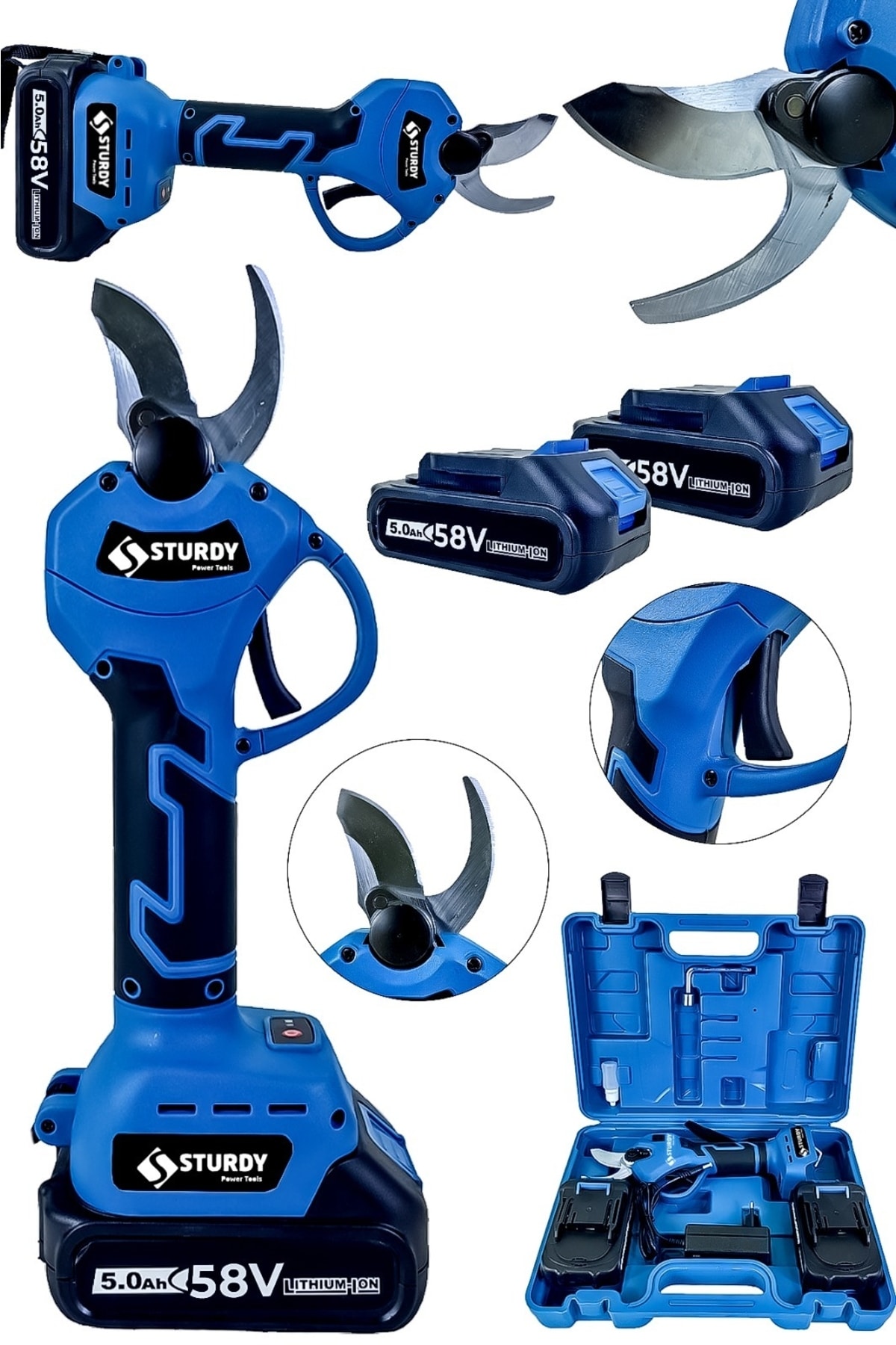 Sturdy Japon Tech256vf 10 Ah Paslanmaz Çelik Bıçak Çift Metal