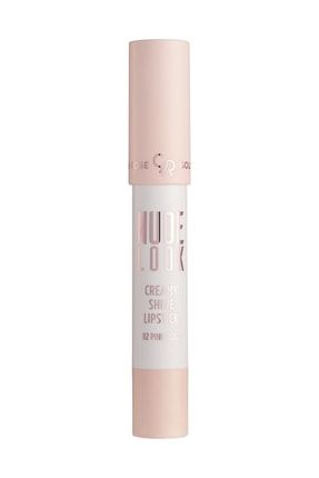 Kremsi Işıltılı Ruj - Nude Look Creamy Shine Lips No:02 Pink Rose 8691190967338 P-TNF
