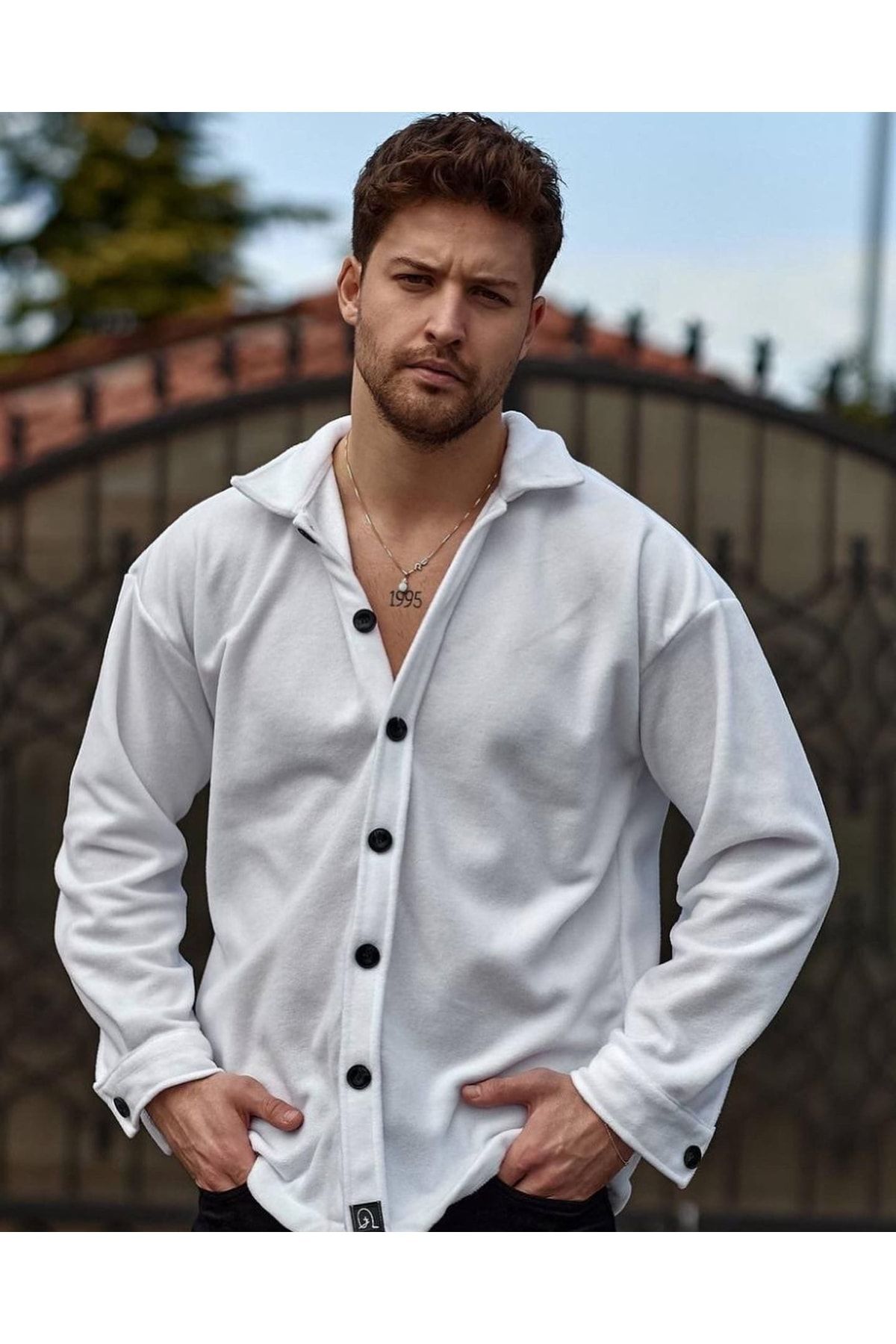 Thick shirt jacket top