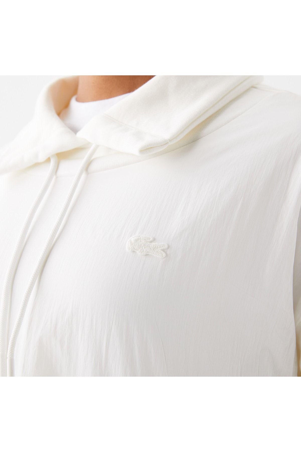 Lacoste زن به طور منظم مناسب زنانه یقه سفید پیراهن