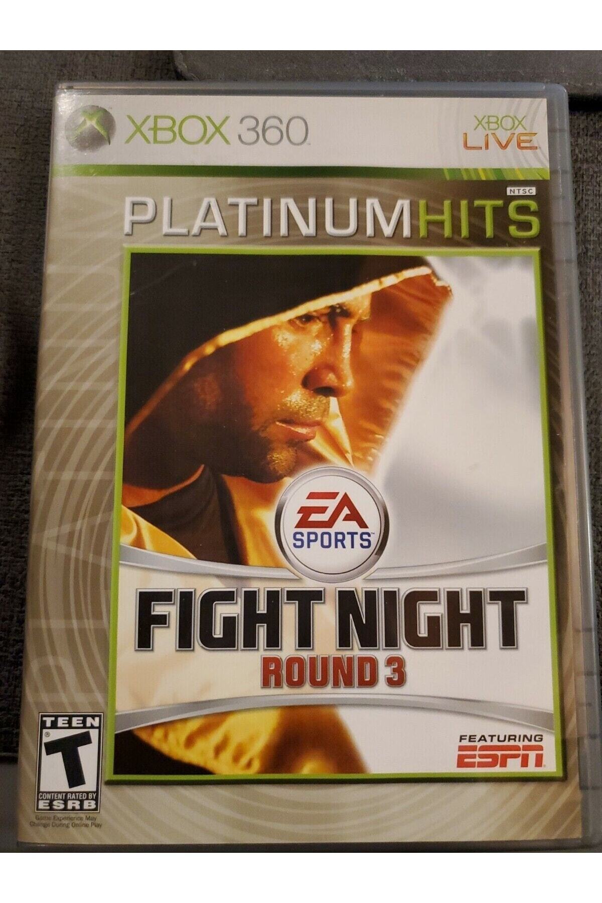 Xbox 360 Fight Night Round 3 Orjinal Kutulu Teşhir Ürünü Koleksiyonluk