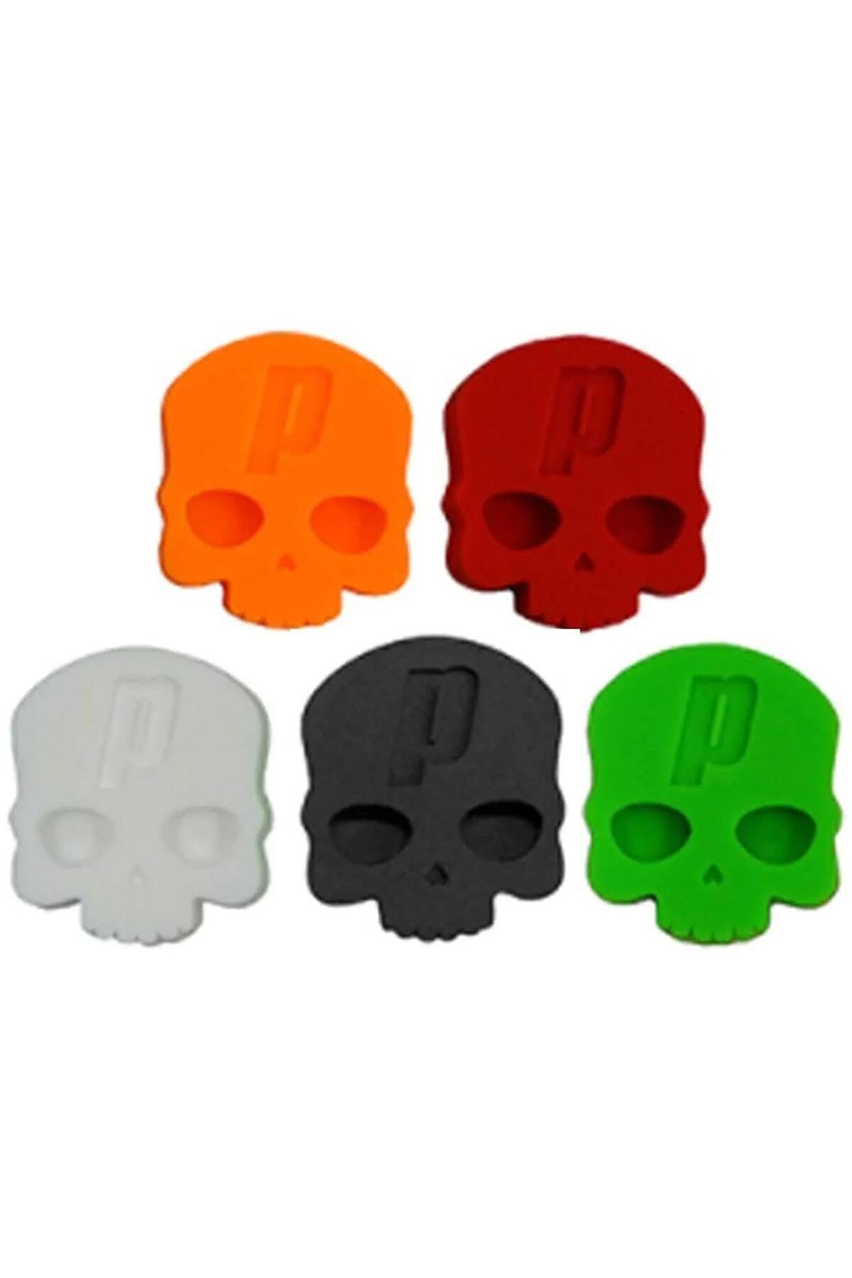 Genel Markalar 5li Skulls Damp Kurukafa Titreşim Önleyici Karışık Renkli
