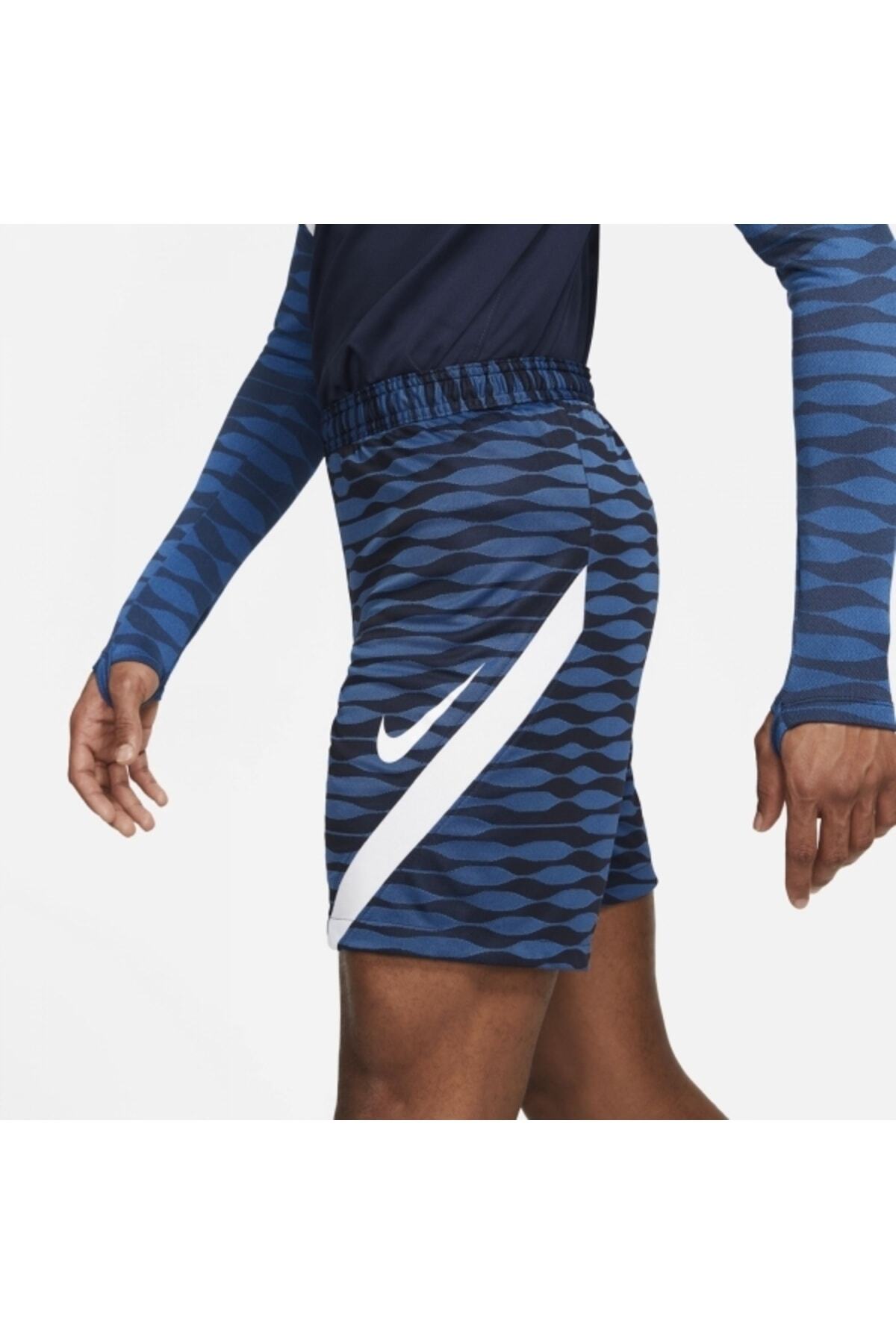 شورت و شلوارک مردانه آبی نایکی | Dd4009 اورجینال - تصویر 2