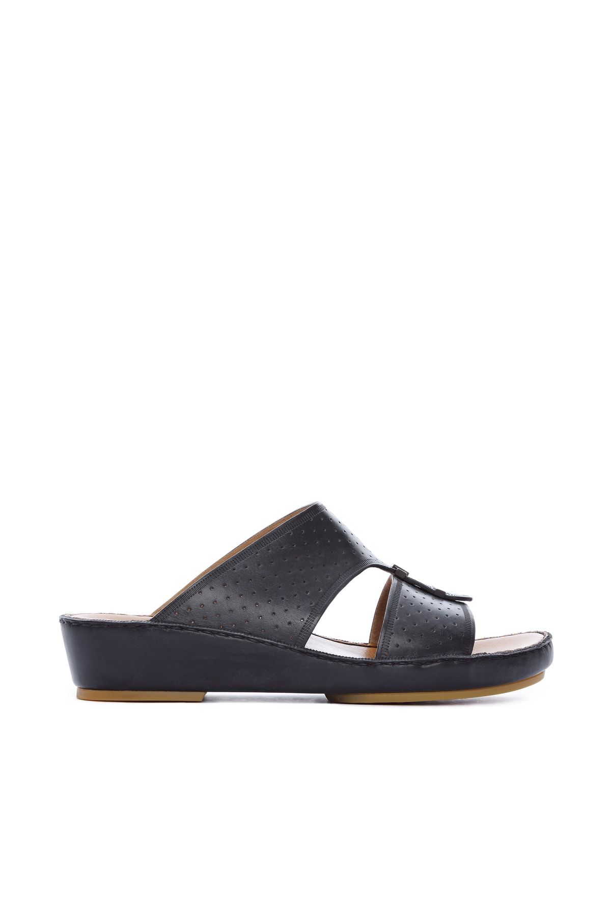 دمپایی چرم مردانه دمپایی 731 1493 Erk Trlk Y19 Sauro Shoes
