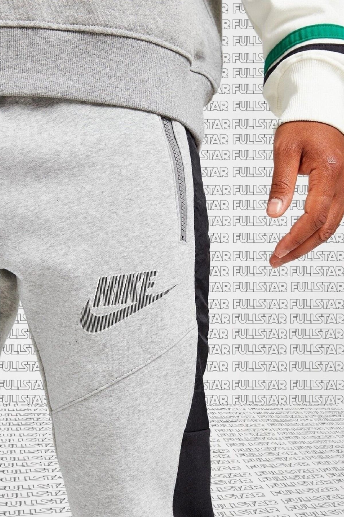 Nike Sportswear Hybrid Fleece Joggers Pants Gri Eşofman Altı NV9912