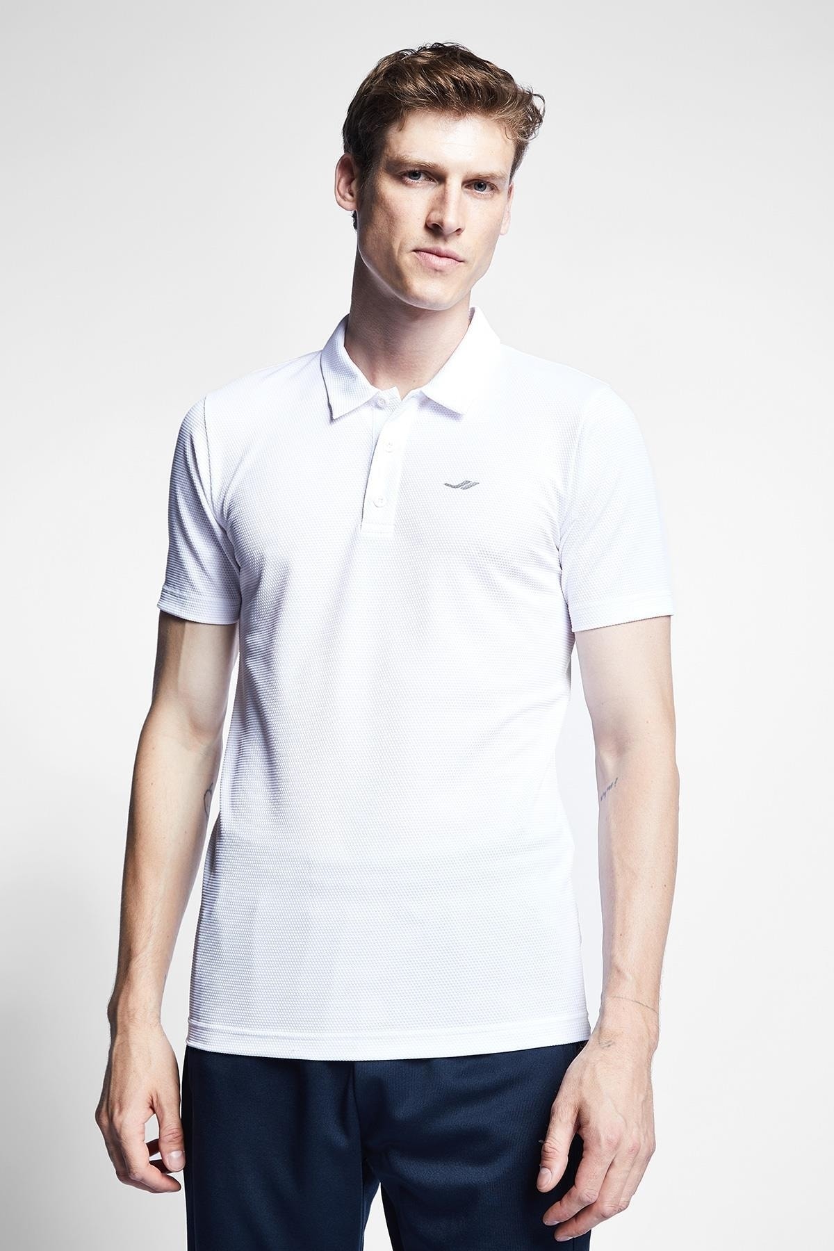 Lescon T-Shirt Weiß Regular Fit