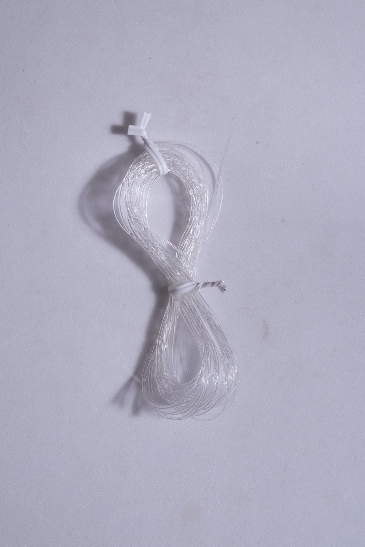 0.8 Mm Şeffaf Lastik Misina 5 Metre Bileklik Tesbih Ipi Misinası