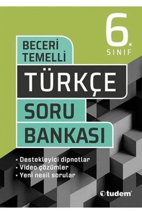 6. Sınıf Türkçe Beceri Temelli Soru Bankası KTP20810