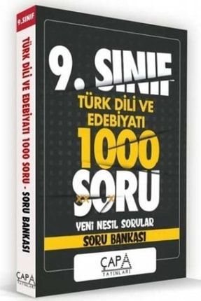 Yayınları 9. Sınıf Türk Dili Ve Edebiyatı Soru Bankası 626653