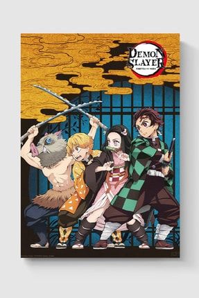 Demon Slayer Anime Poster - Yüksek Çözünürlük Hd Duvar Posteri DUOFG101149