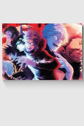 Jujutsu Kaisen Anime Manga Poster - Yüksek Çözünürlük Hd Duvar Posteri DUOFG104268