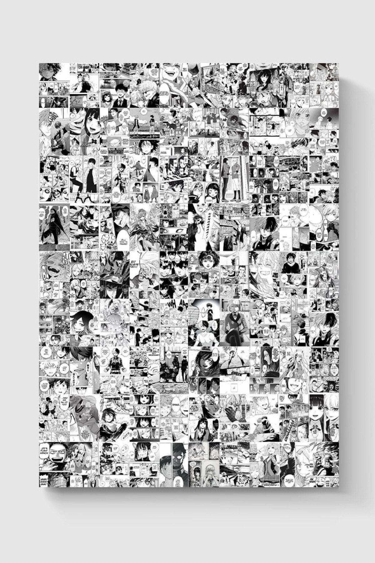 DuoArt Anime Kolaj Poster - Yüksek Çözünürlük Hd Duvar Posteri