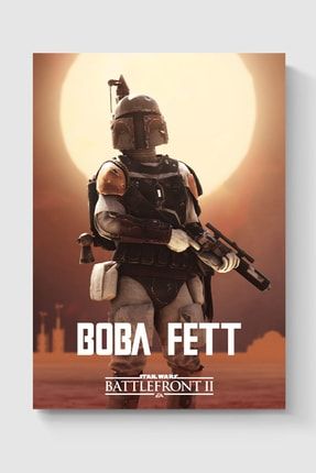 Boba Fett Star Wars Poster - Yüksek Çözünürlük Hd Duvar Posteri DUOFG100975