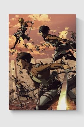 Attack On Titan Anime Manga Poster - Yüksek Çözünürlük Hd Duvar Posteri DUOFG102705