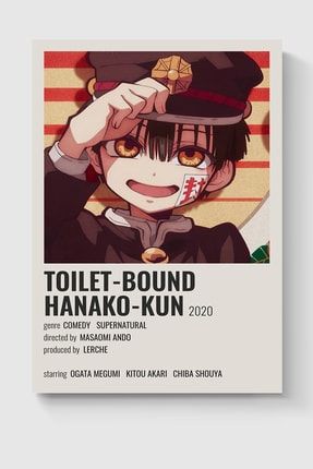 Toilet-bound Hanako-kun Anime Info Card Bilgi Kartı Minimalist Poster DUOFG200212