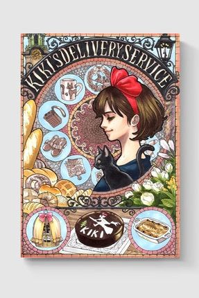 Kiki's Delivery Service Küçük Cadı Kiki Studio Ghibli Anime Poster - Hd Duvar Posteri DUOFG105979