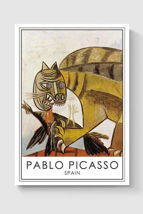 Pablo Picasso Tablo Sanatsal Ünlü Ressam Poster - Yüksek Çözünürlük Hd Duvar Posteri DUOFG100406