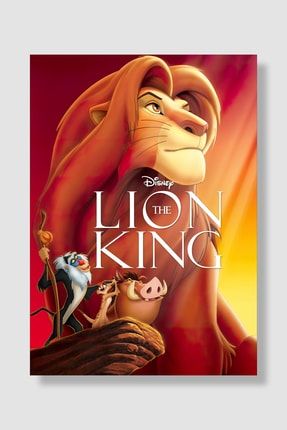 The Lion King | Aslan Kral Film Posteri Yüksek Kaliteli Parlak Kuşe Kağıdı FDDPS061
