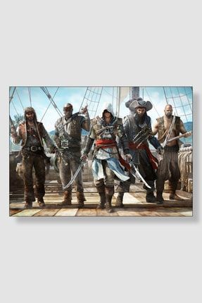 Assassin's Creed Oyun Posteri Kalın Parlak Kuşe Kağıdı GODPS002