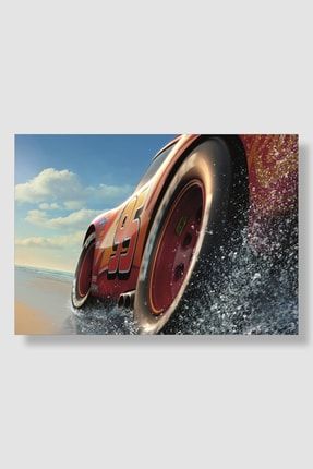 Cars | Arabalar Film Posteri Yüksek Kaliteli Parlak Kuşe Kağıdı FDDPS069