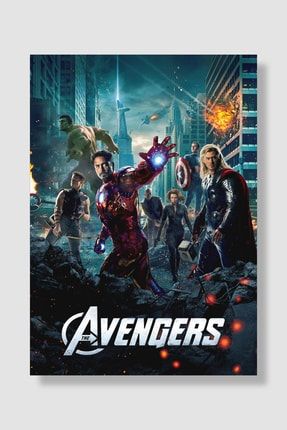 Avengers Film Posteri Yüksek Kaliteli Parlak Kuşe Kağıdı FDDPS076