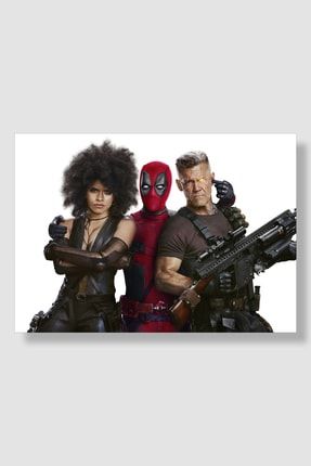 Deadpool Film Posteri Yüksek Kaliteli Parlak Kuşe Kağıdı FDDPS075