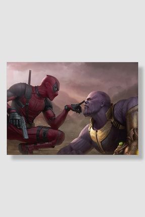 Deadpool Film Posteri Yüksek Kaliteli Parlak Kuşe Kağıdı FDDPS075