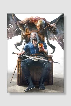 The Witcher 3 Oyun Posteri Kalın Parlak Kuşe Kağıdı GODPS021