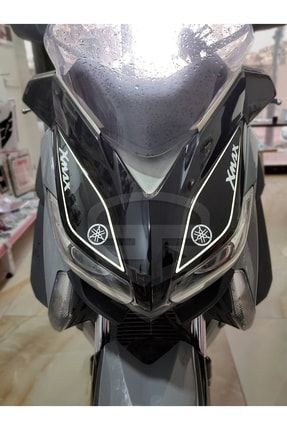 Yamaha Xmax 250 2014-2017 Far Üstü Far Kaşı Pad Siyah Beyaz fdd3m871c