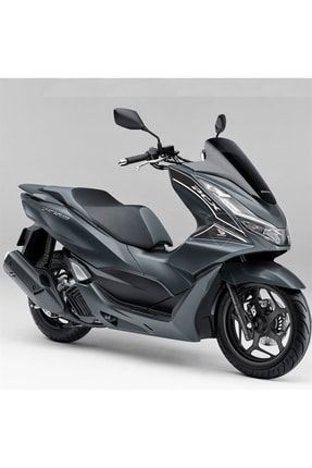 Honda Pcx 125 2021 Gri Motosiklet Için Karbon Desen Beyaz Kafa Grenaj Pad pcx232