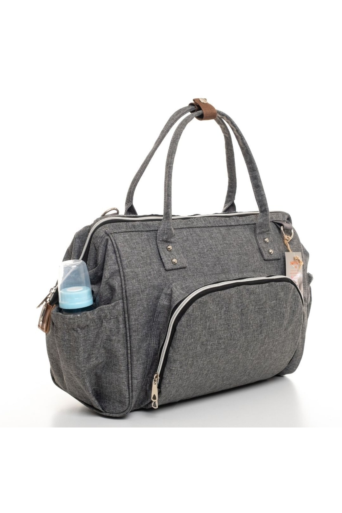 Sahra 5 Parça Doğum Seti Bebek Bakım Çantası, Hastane Çıkış, 7’li Mendil,3’lü Çorap Ve 0-3 Ay Bebek Body fotoğrafı 5 (önizleme)