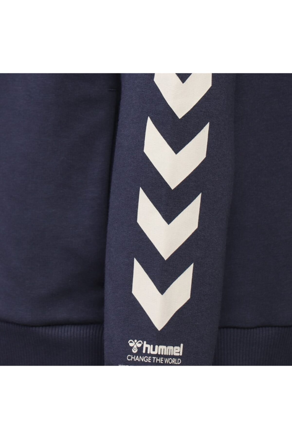 HUMMEL لباس ورزشی مردانه آبی ناوی زیپ HMLSALVARE