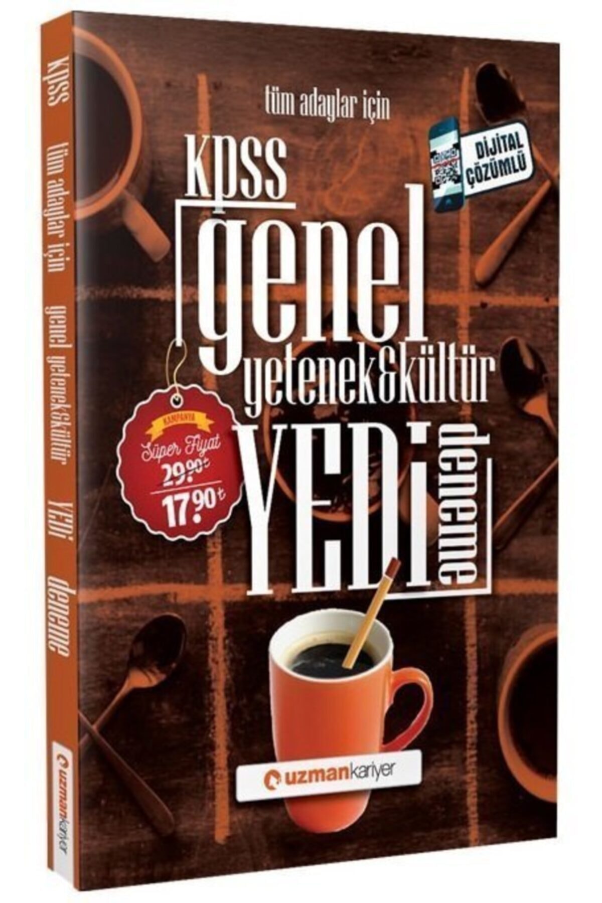 Uzman Kariyer Yayinlari 2020 Kpss Genel Kultur Genel Yetenek 7 Deneme Dijital Cozumlu Fiyati Yorumlari Trendyol