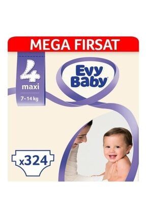 evy baby bebek bezi 6 beden mega firsat 204 adet fiyati yorumlari trendyol