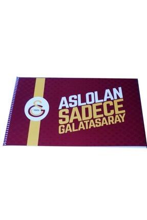 Galatasaray Lisanslı Spiralli Resim Defteri 25x35cm GS-rd3