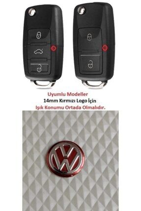 Volkswagen Anahtar Logosu 14mm pltotoanhlg8778