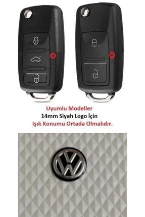Volkswagen Anahtar Logosu 14mm PLTOTOE9484N