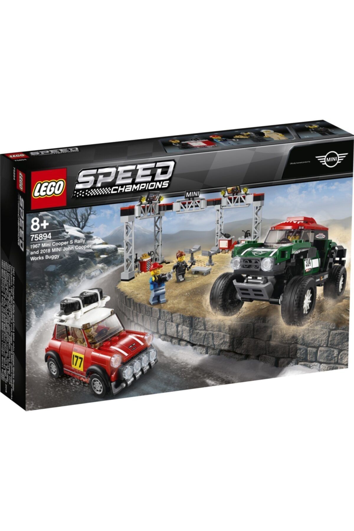 LEGO Speed Champions 75894 1967 Mini Cooper S Rally And 2018 Mini John Cooper Works Buggy Trendyol