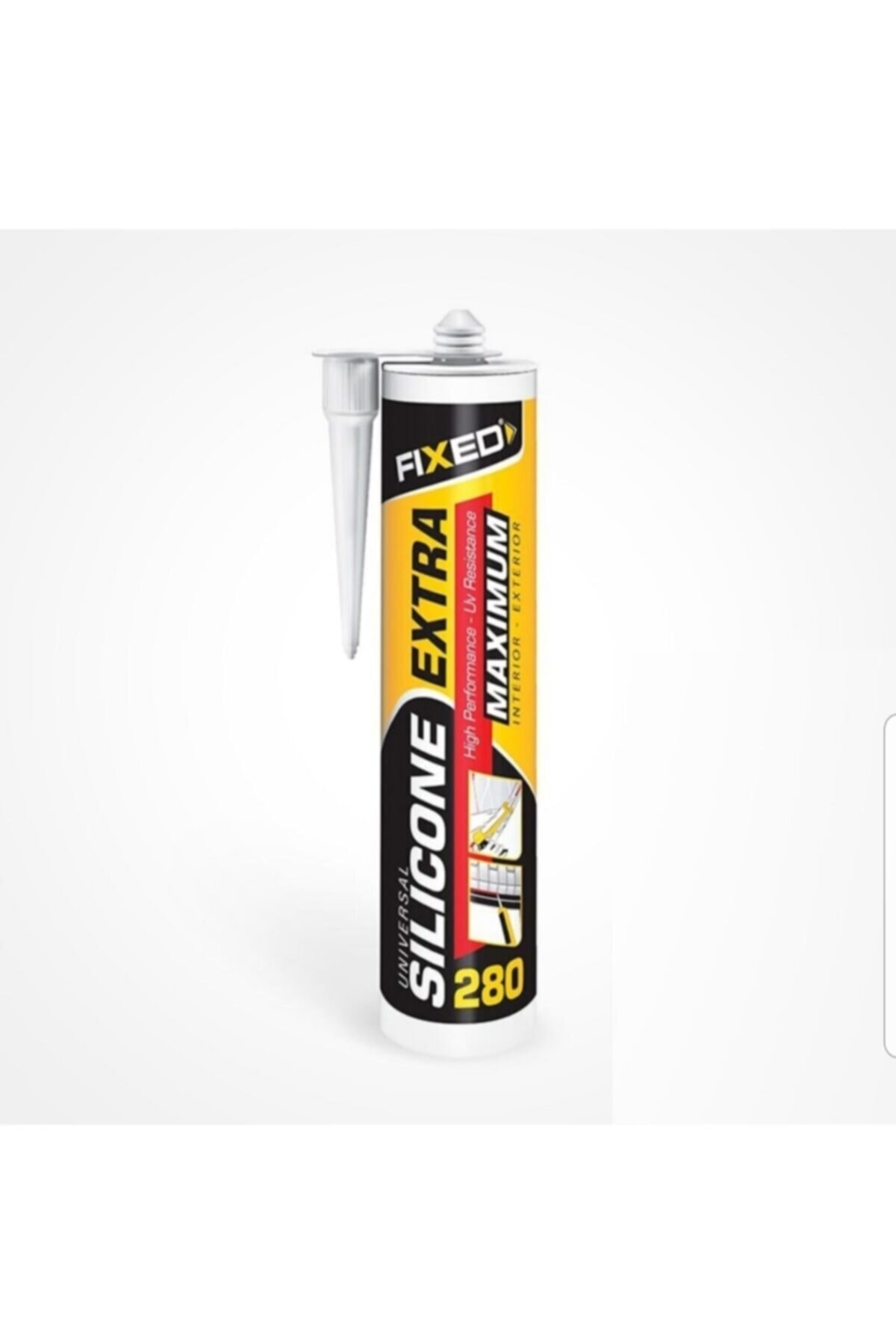 FIXED Nehan Fidex Extra Güçlü Şeffaf Silikon 280gr