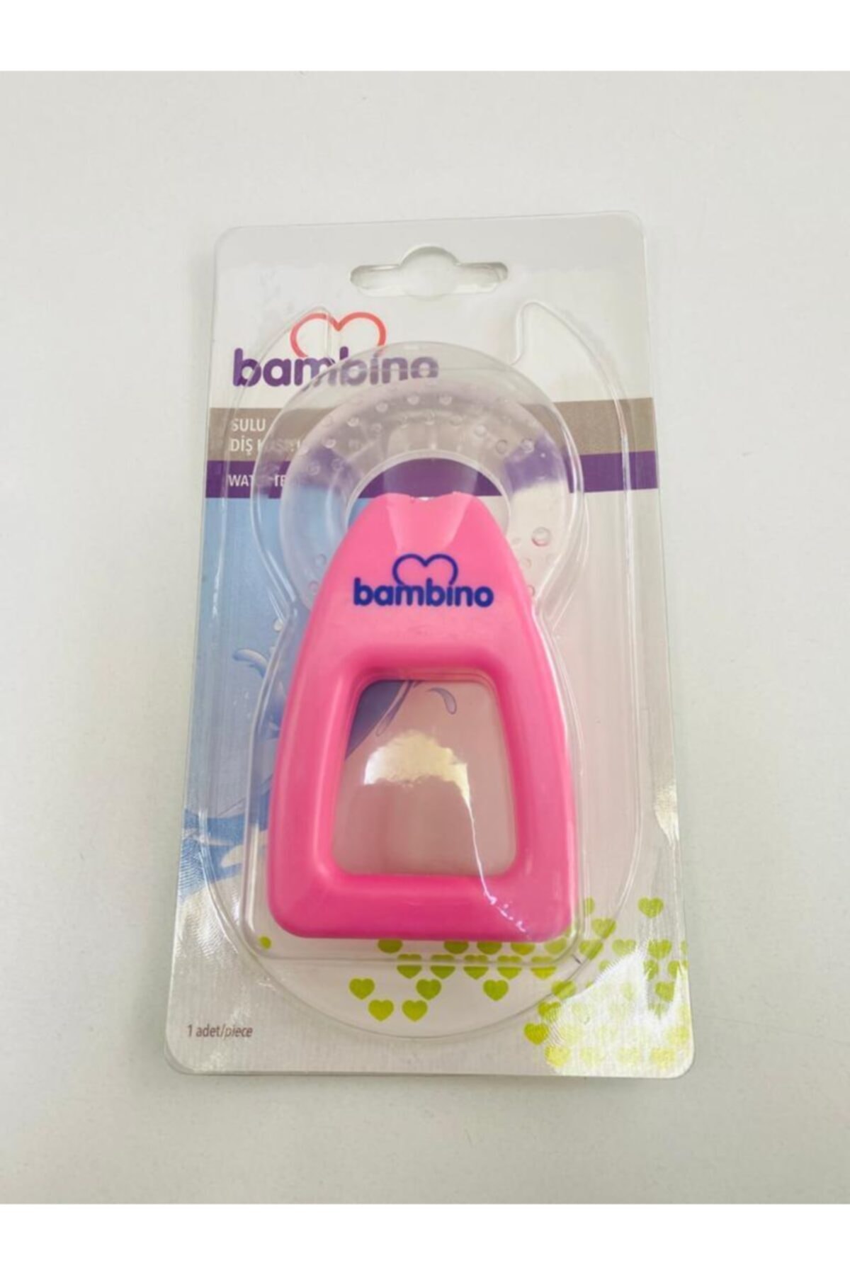 Bambino Tutma Saplı Sulu Diş Kaşıyıcı Mavi Kırmızı Pembe T 042 fotoğrafı 3 (önizleme)