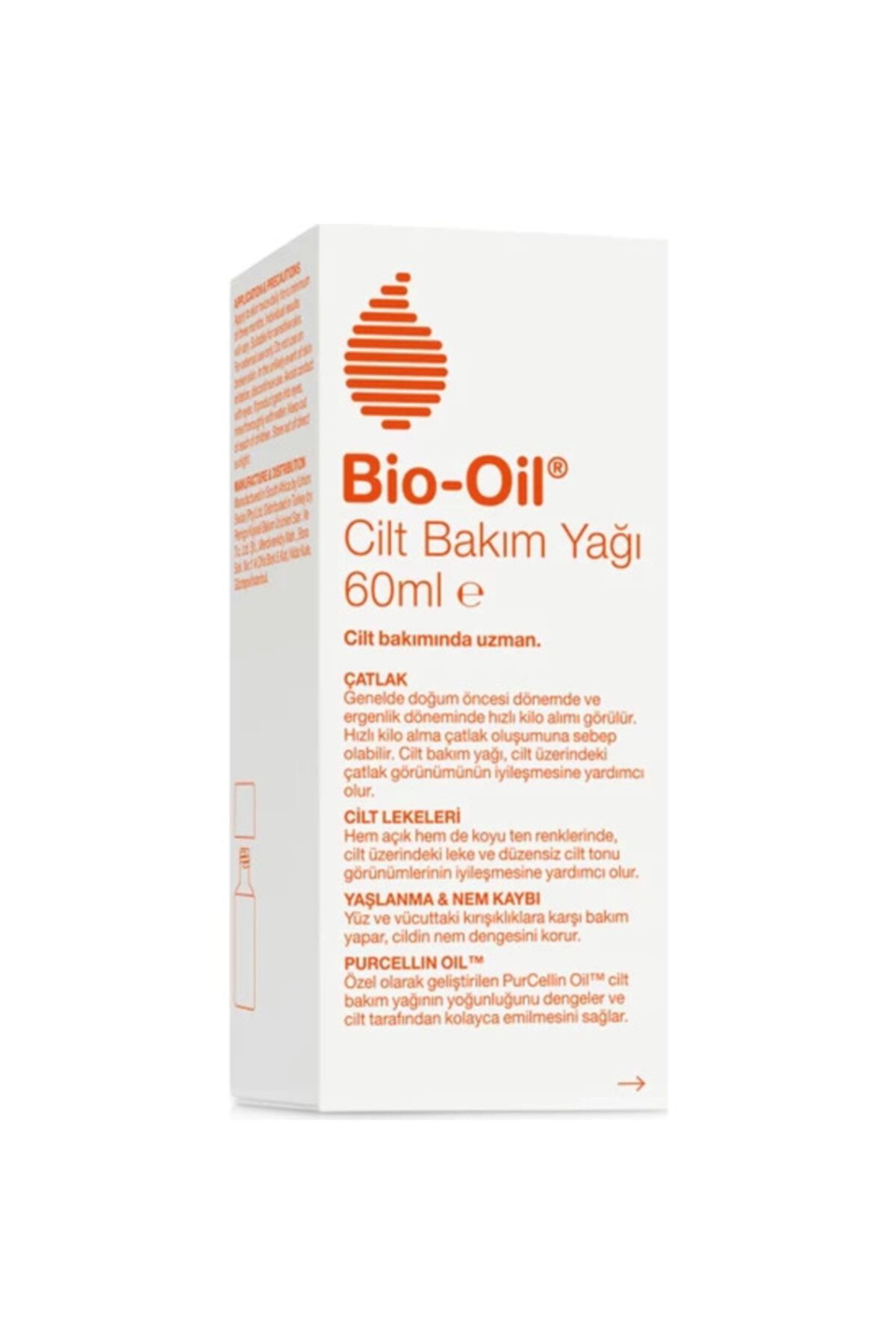 روغن مرطوب کننده مراقبت از پوست ضد لک و پیری و ضد رطوبت و کشیدگی پوست 60 میلی لیتر Bio-Oil