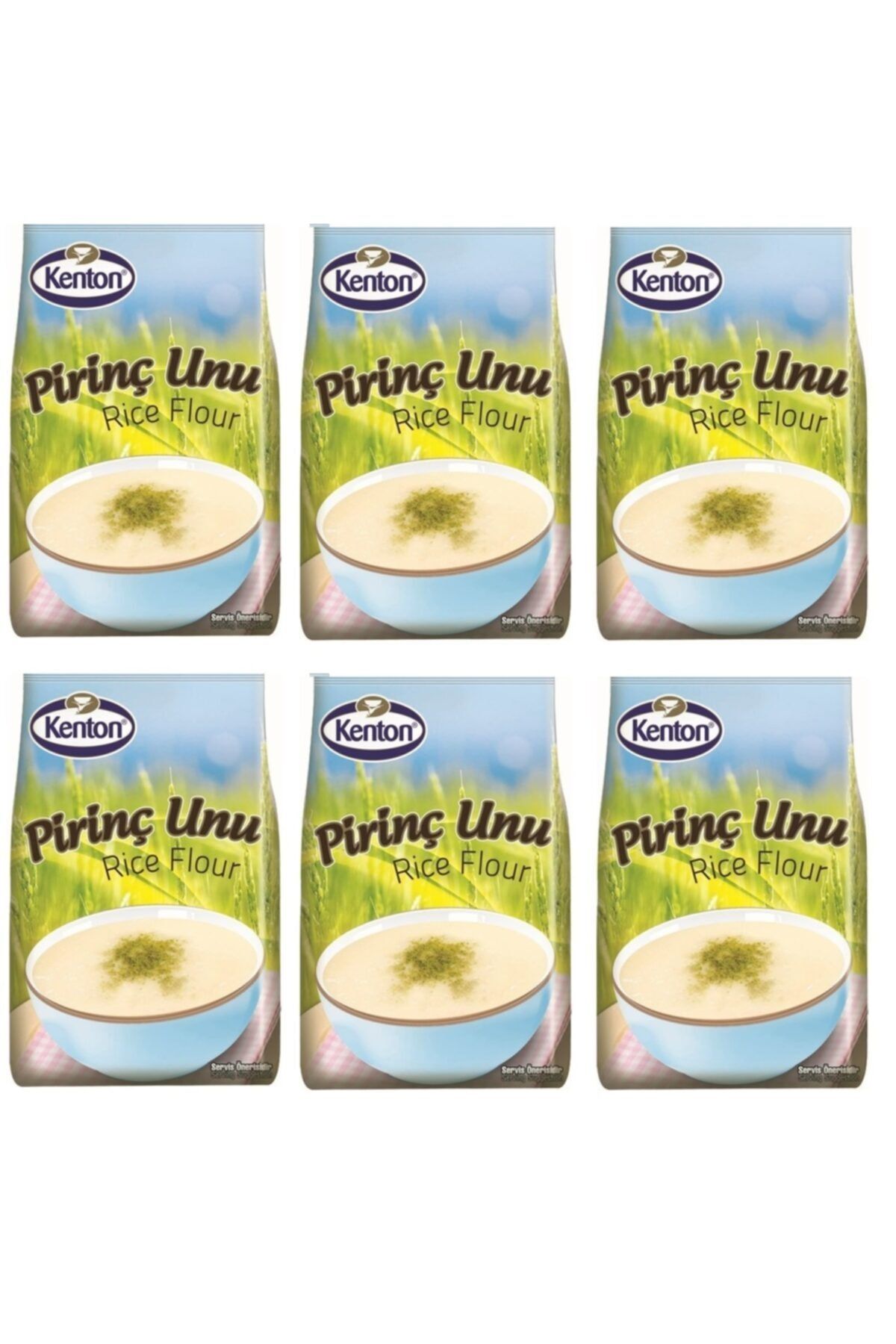 Kenton Pirinç Unu Sade 500 Gr X 6 Adet