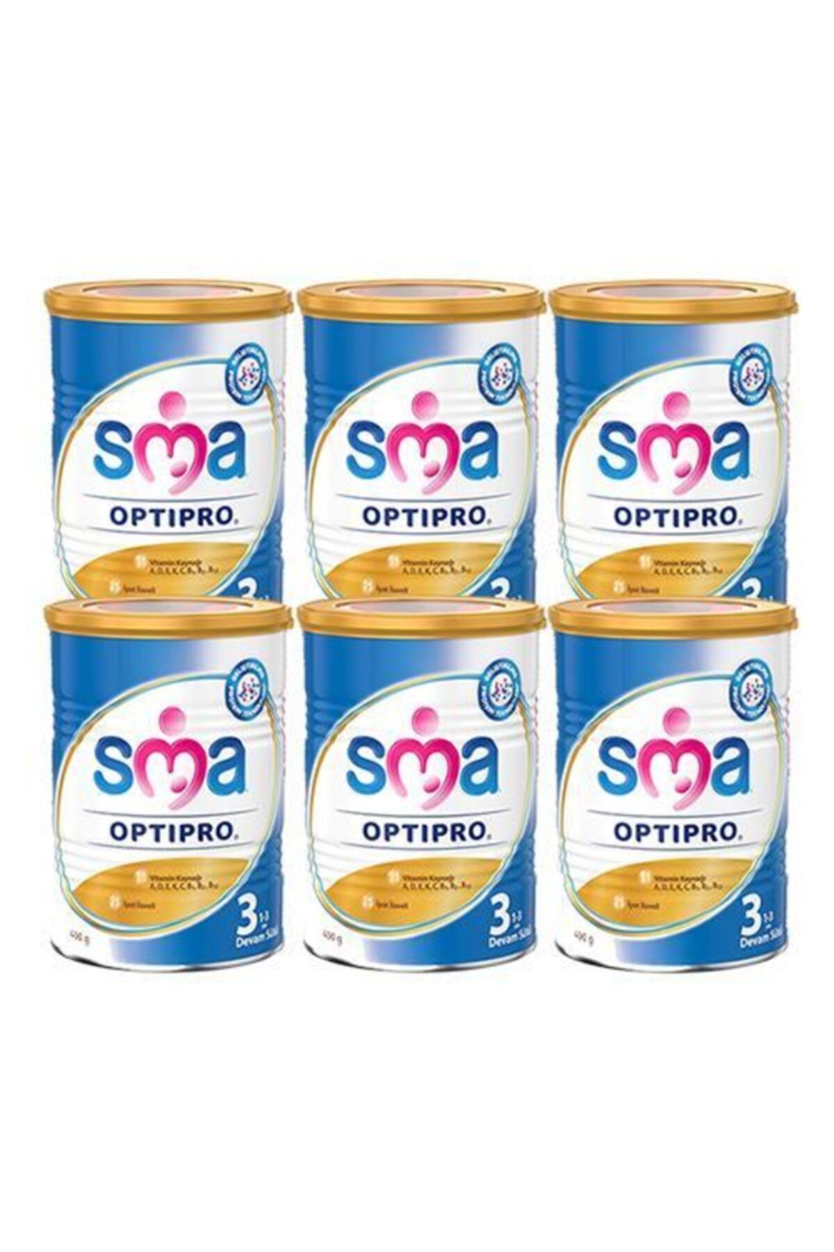 SMA Optipro Devam Sütü 3 Numara 400 gr x 6 Adet