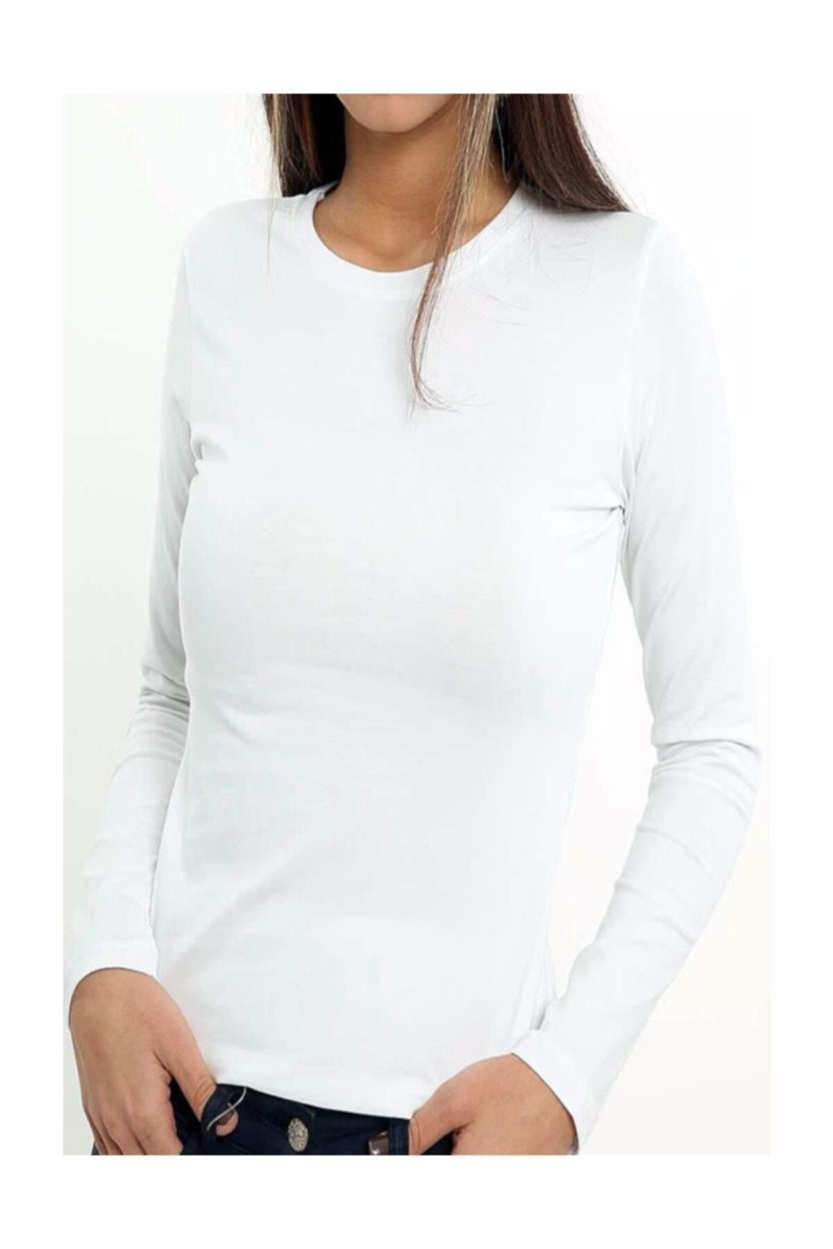 Momslab Elastan Lycra Bumbac Cu Mânecă Lungă Badi Body 1 Pachet Femeie - S