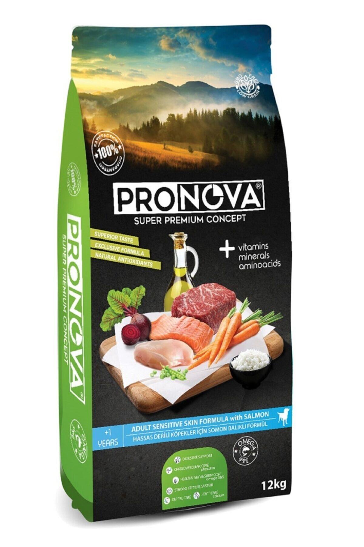 pronova dusuk tahilli somon balikli hassas derili yetiskin kopek mamasi 12 kg fiyati yorumlari trendyol