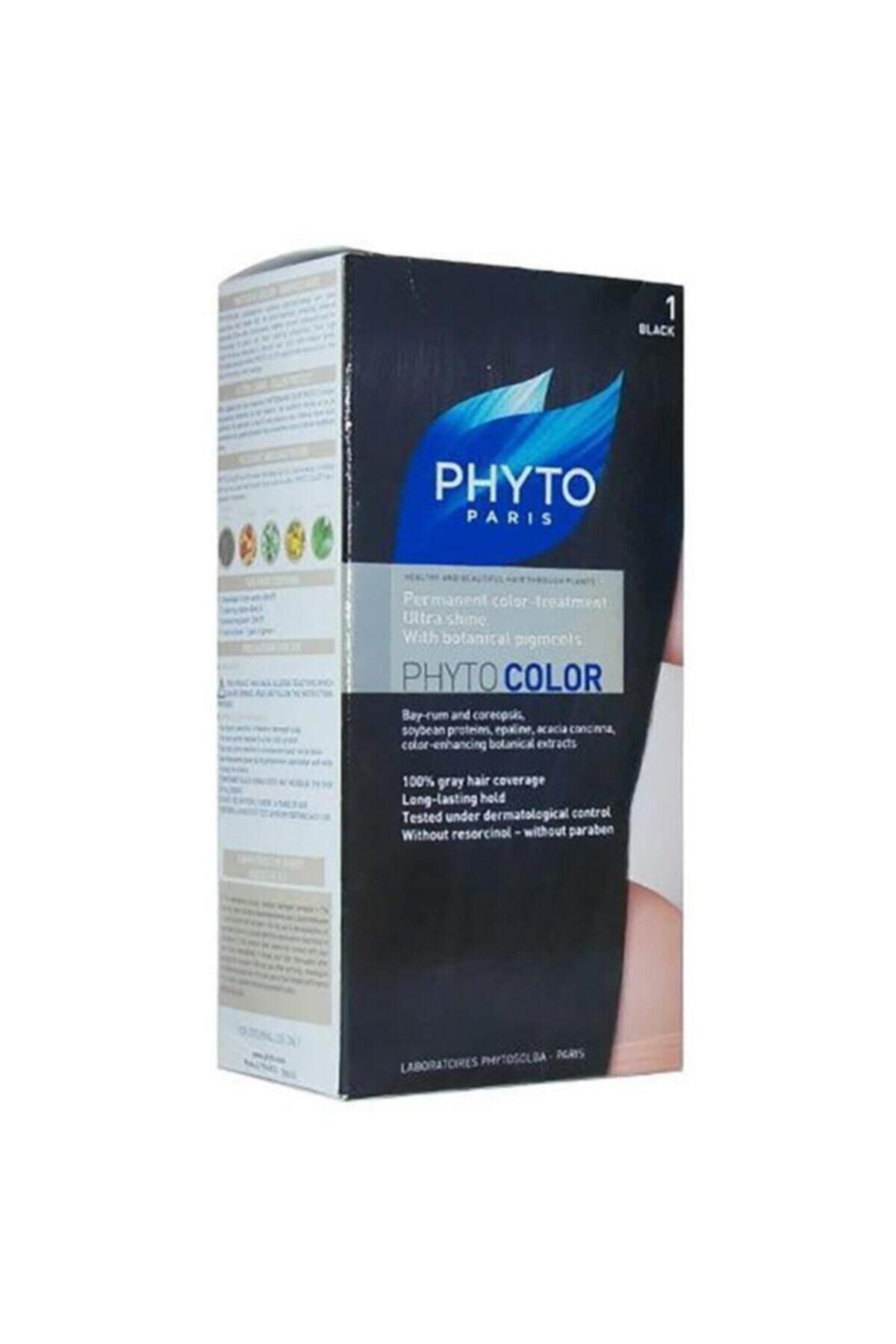 Phyto روغن مومی گیاهی رنگ مو سیاه 1