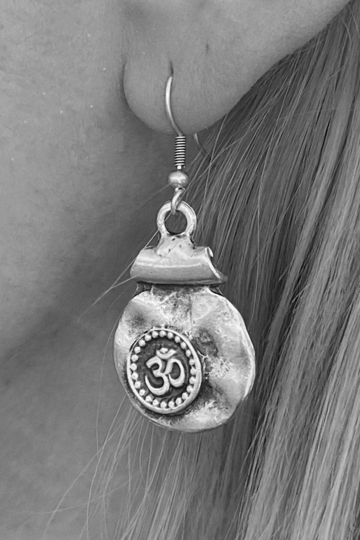 Silver coated deals earrings