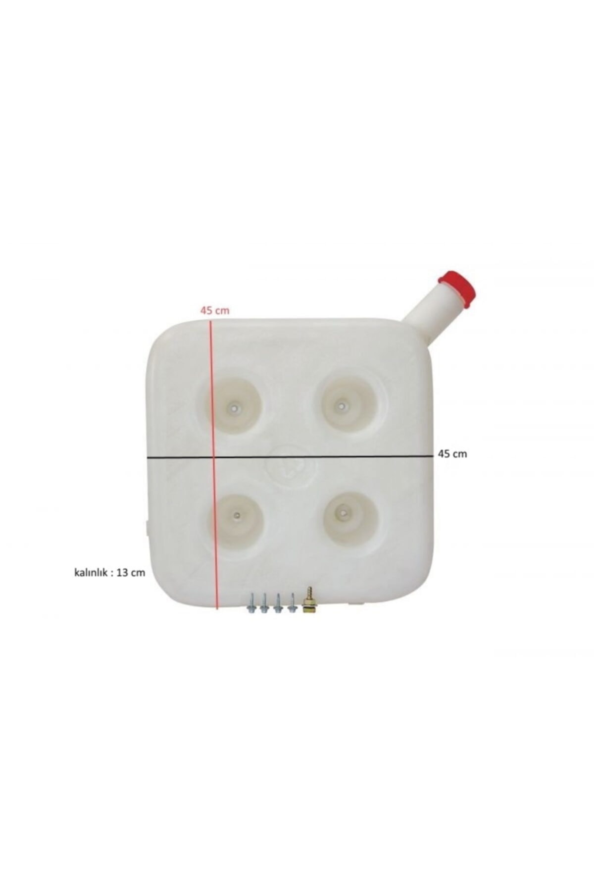 Yerli Plastik Yakıt Deposu 20 Litrelik