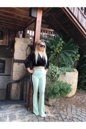 Kadın Su Yeşil Pantolon SY21