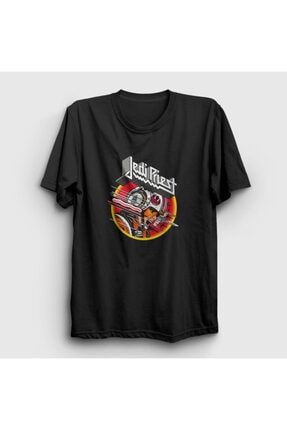 Unisex Siyah Jedi Judas Priest T-shirt 88741tt